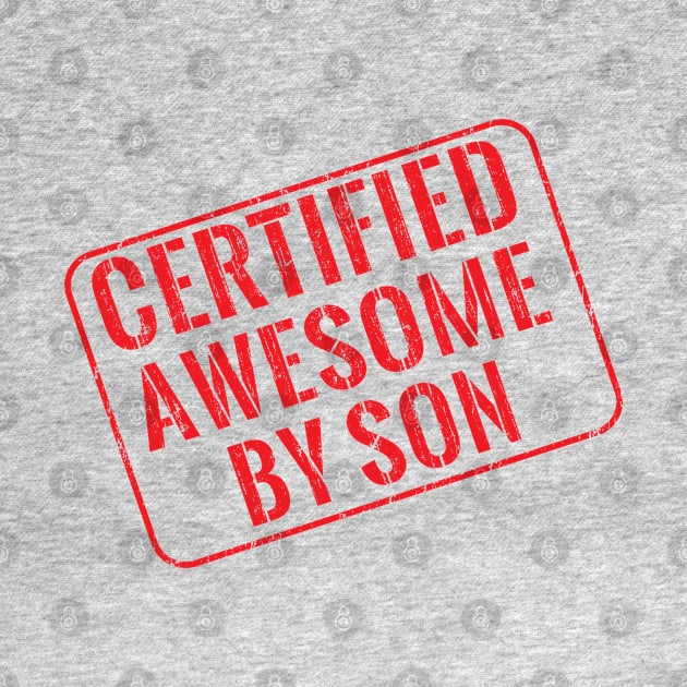 Certified awesome by son by wondrous